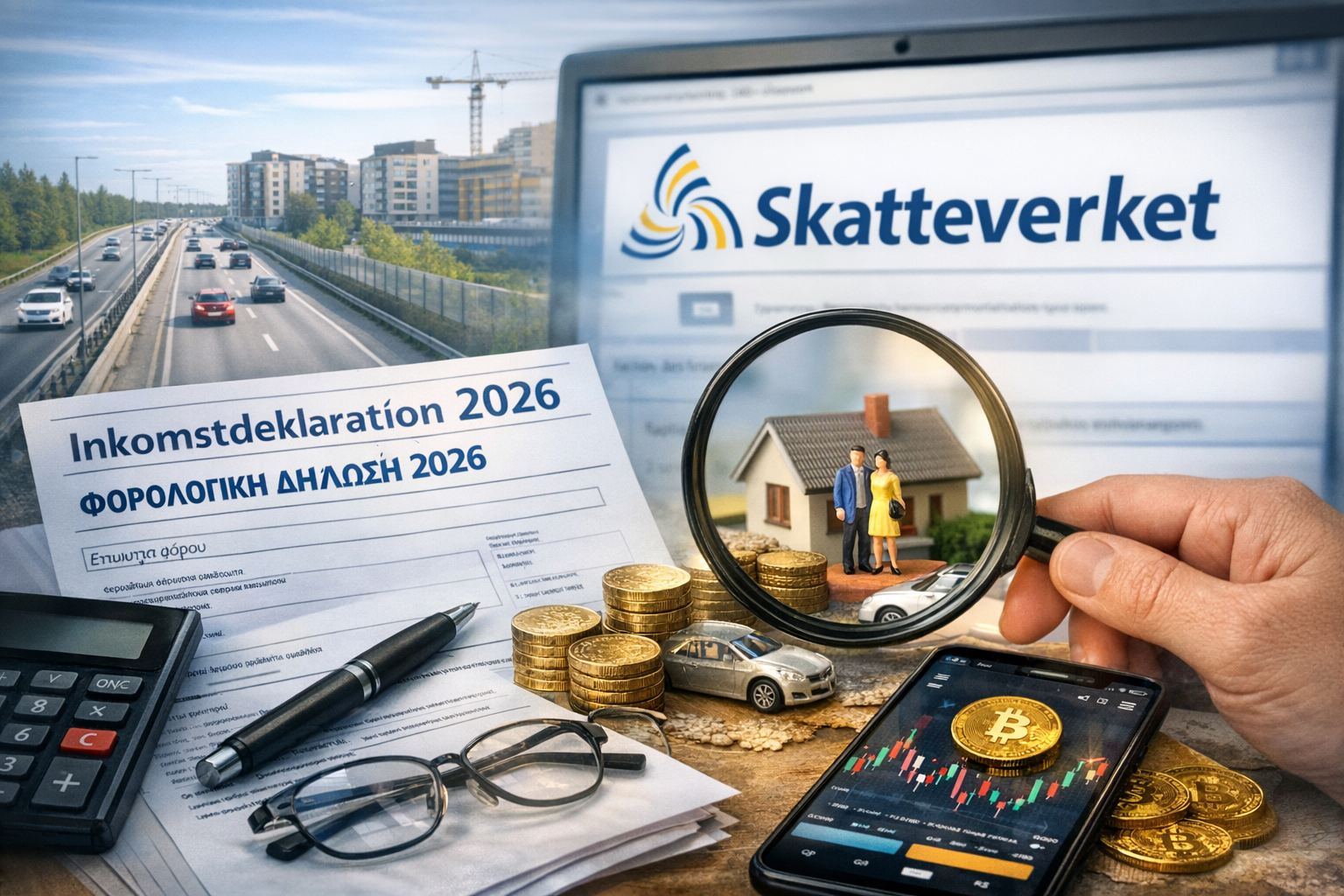 Φορολογικές δηλώσεις 2026 στη Σουηδία: Τι ελέγχει περισσότερο η Σουηδική Εφορία.